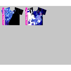 FullGraphic Tshirt - Tsubaki D10-A Koi Blue