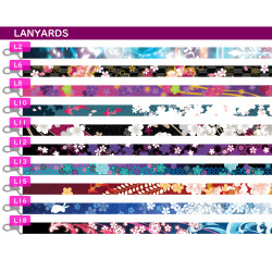 FullGraphic Tshirt - Tsubaki D11-B Sakura White